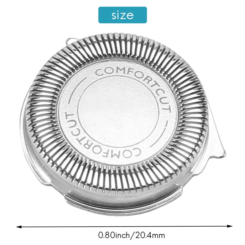 FZFZ 9 قطع SH30/50/52 رؤوس استبدال ماكينة الحلاقة لسلسلة ماكينة الحلاقة الكهربائية 1000، 2000، 3000، 5000 رأس شفرة