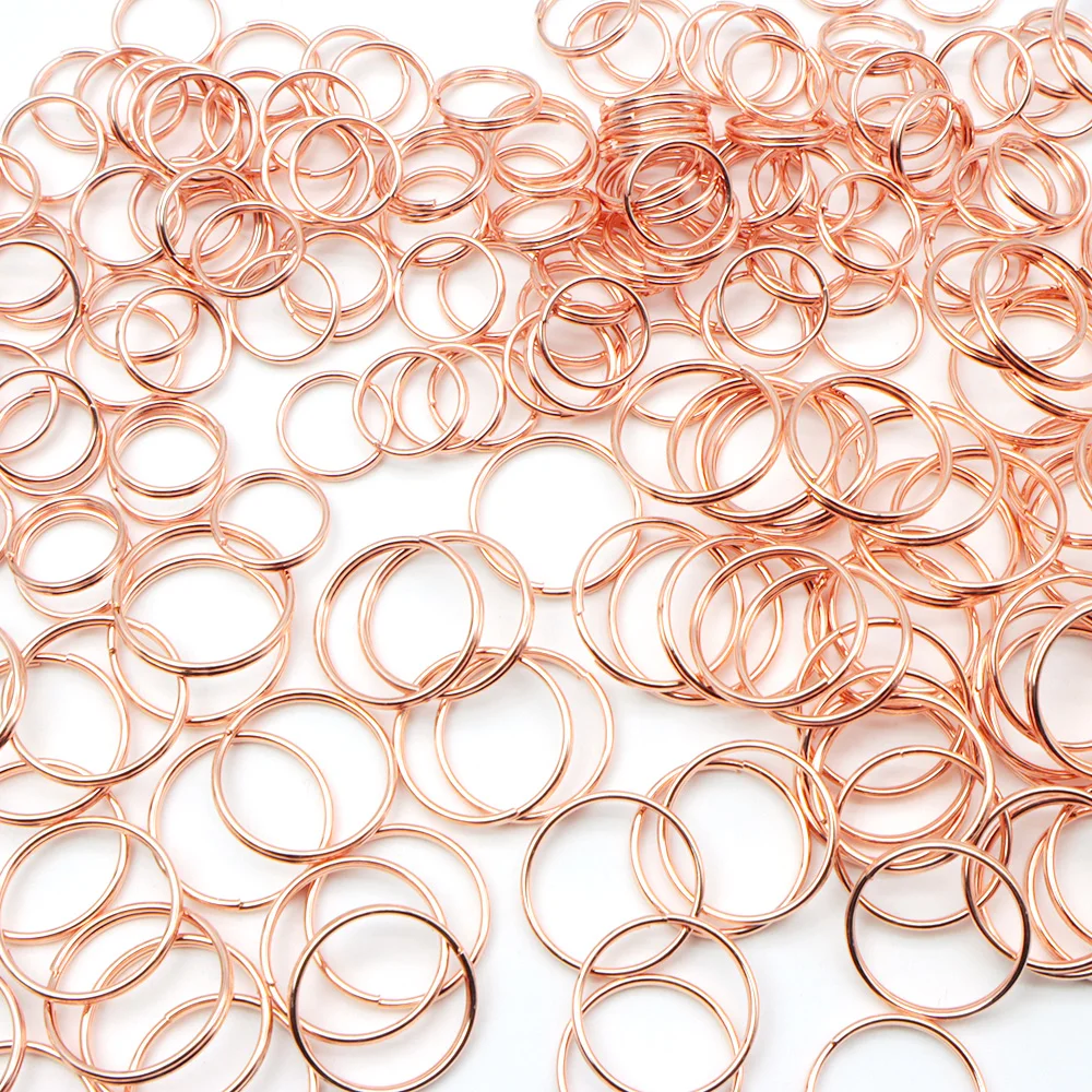 100 Stücke Heißer Verkauf Pet ID Tag 10 MM 15 MM Edelstahl Schlüsselanhänger Bunte Metall Charm Anhänger Liefert Zubehör – Detail 10
