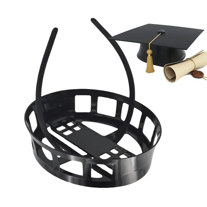 Graduation Hat Headband Secure Caps Stabilizer Hat Accessories Graduation Hat Holder Secure Hairstyle Unisex Grad Hat Stabilizer