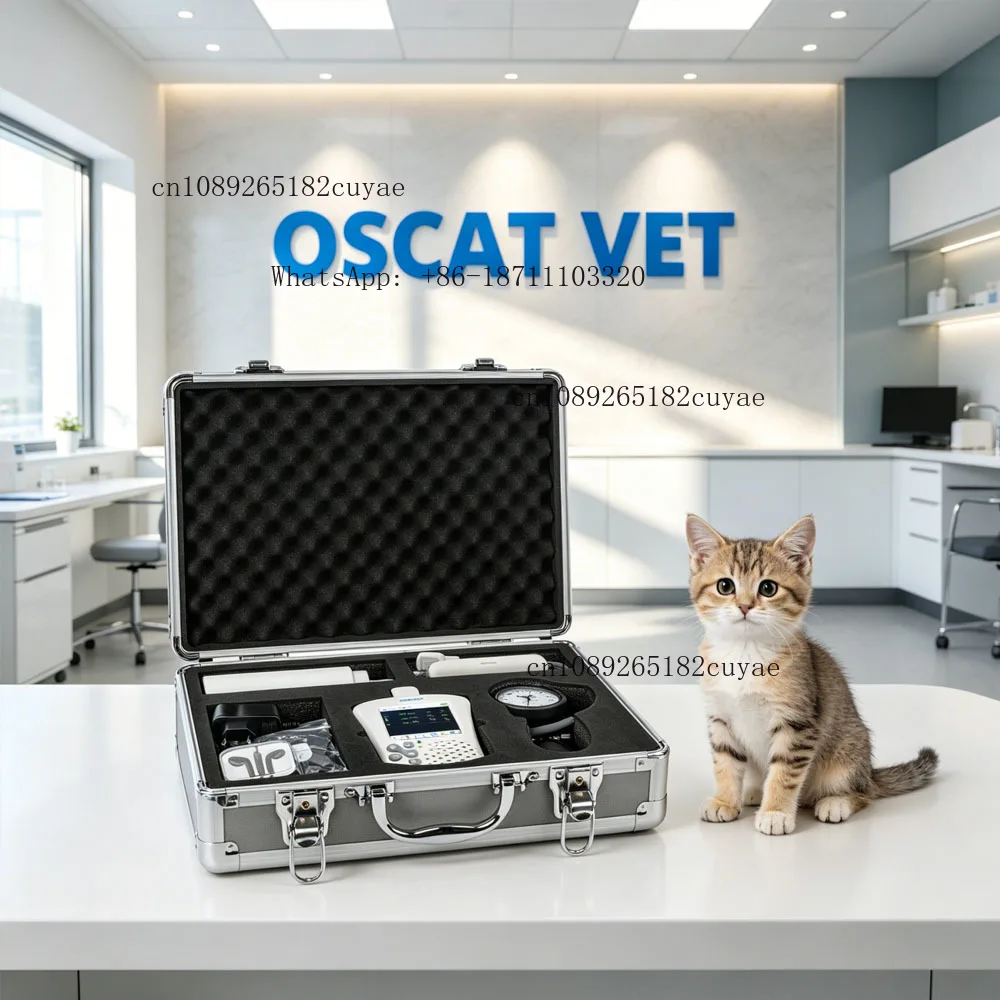 OSCAT Vet Doppler Blood Pressure Tester Pets Fast Reading Touch Screen Pet Diagnostic Veterinary Medical Equipment Vet Clinic