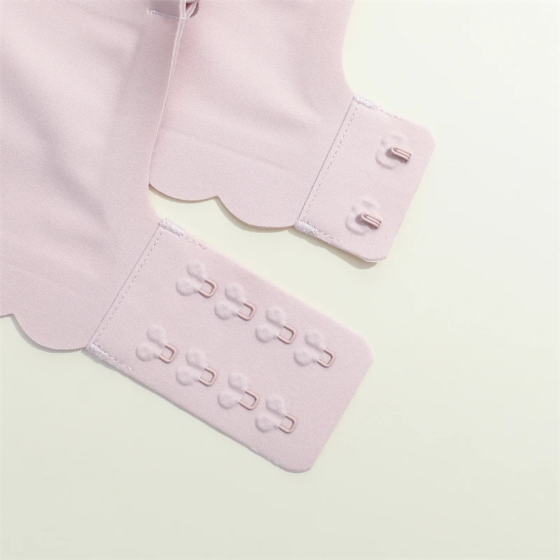 Damen-BH mit Wellenrand, kabellos, nahtlos, bequem, mit herausnehmbaren Polstern, verstellbaren Trägern, rückenfrei, atmungsaktiv, Bralette – Detail 20