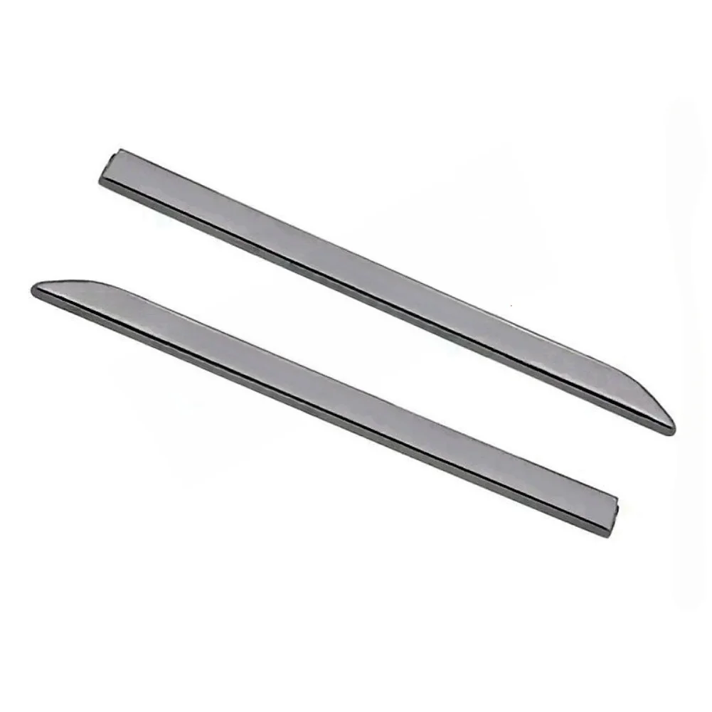 Panneau de garniture de remplacement, paire avant, ailes, installation rapide, personnalisation de véhicule, couleur argentée, pour Mercedes Classe C.