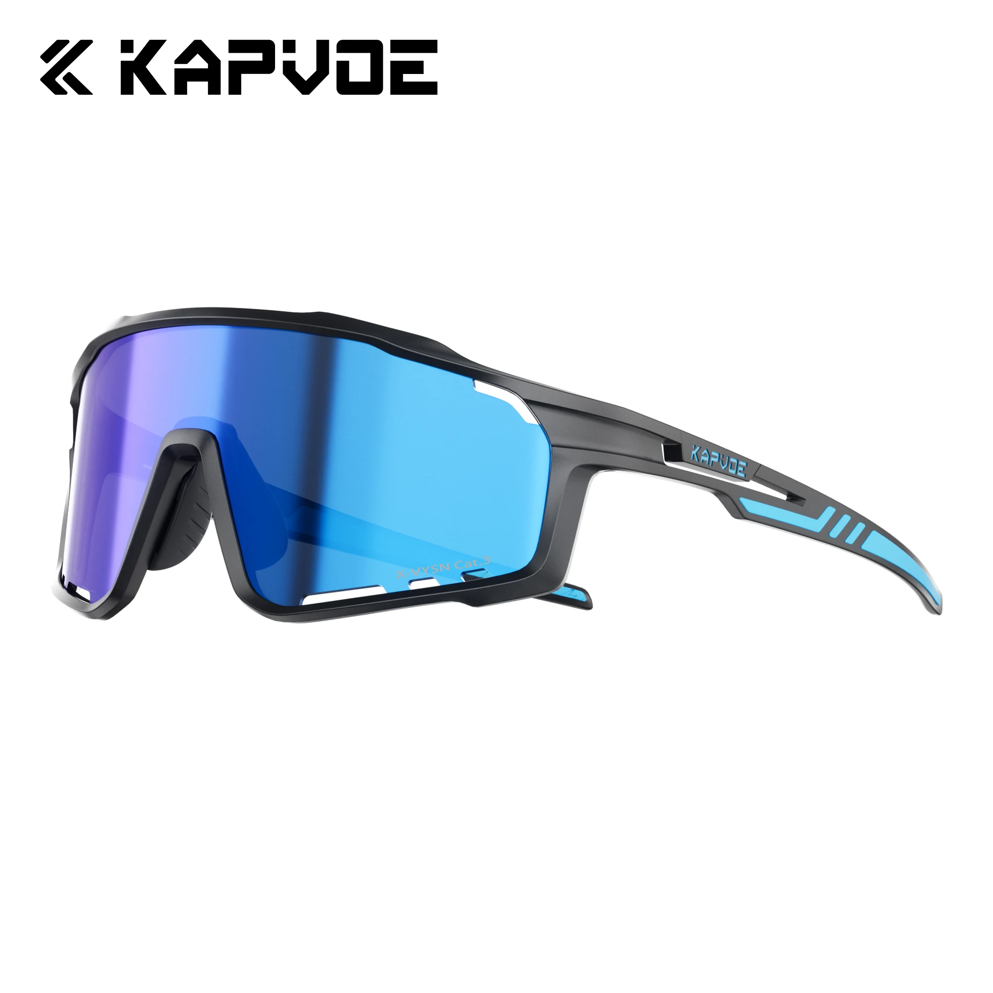 KAPVOE Outdoor Mountaineering Sunglasses UV400 Sports Glasses for Running Hiking and Cycling Driving Sunglasses Stylish Unisex