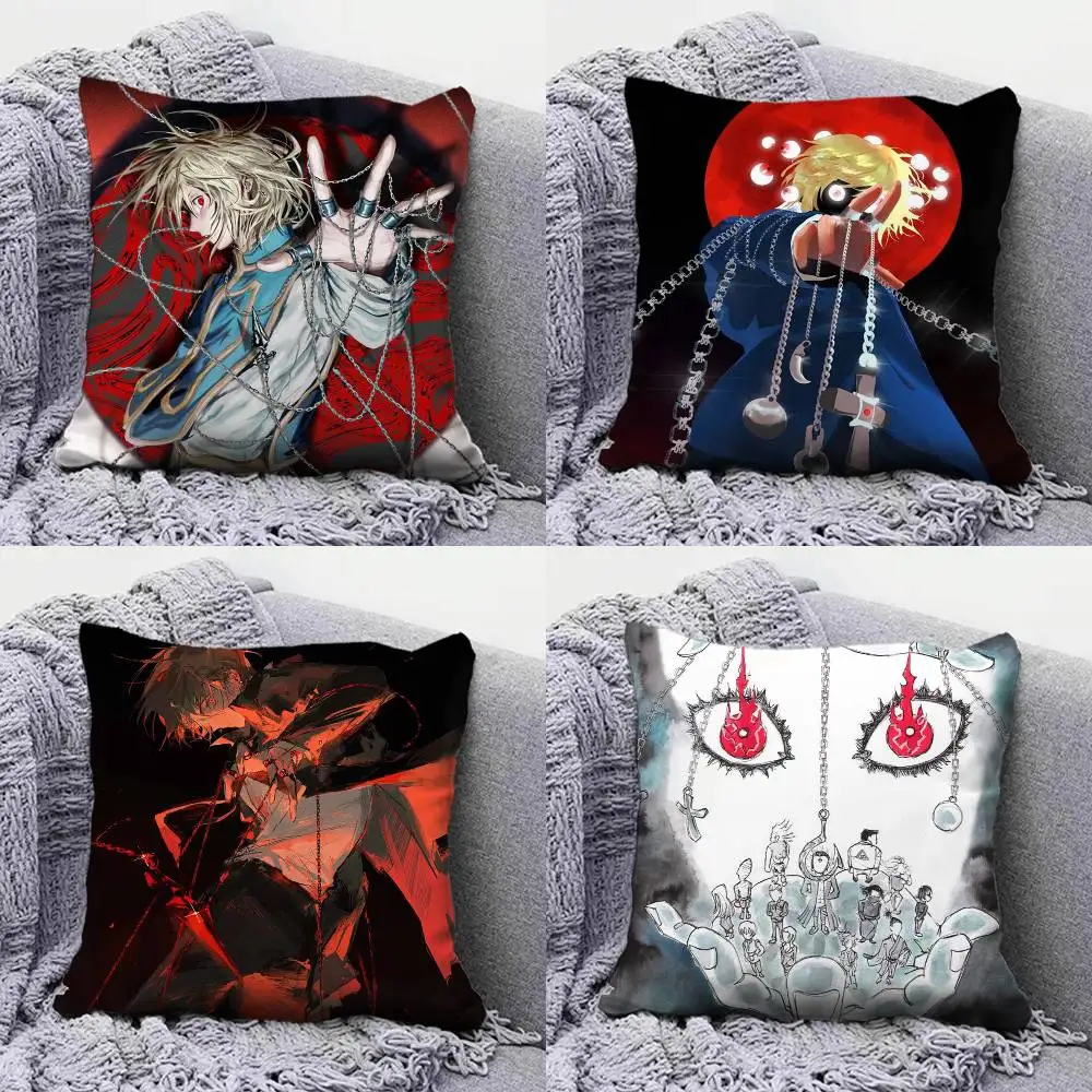 

Curarpikt Hunter X Hunter HXH Pillow Covers, Home Sofa Cushion Covers and Aecorative Custom