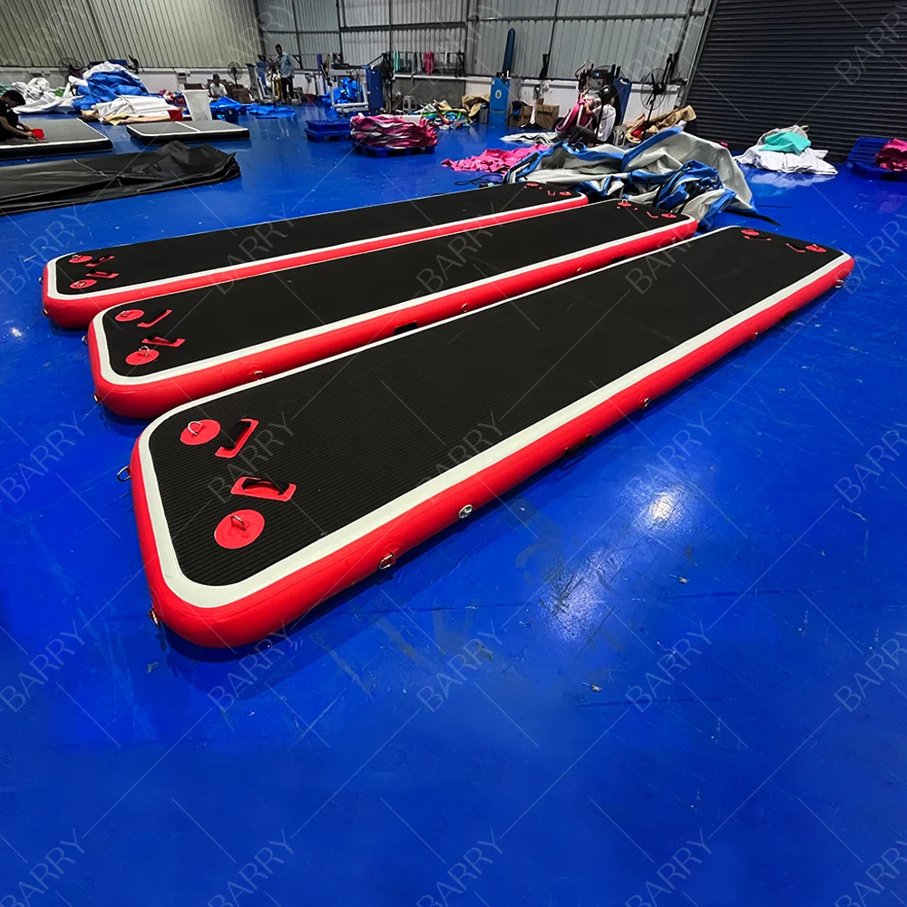 

Inflatable Floating Platform Swimming Water Island Jet Ski Dock Mat Dwf Material Inflatable Walkway Rescue Floating Pontoon Dock
