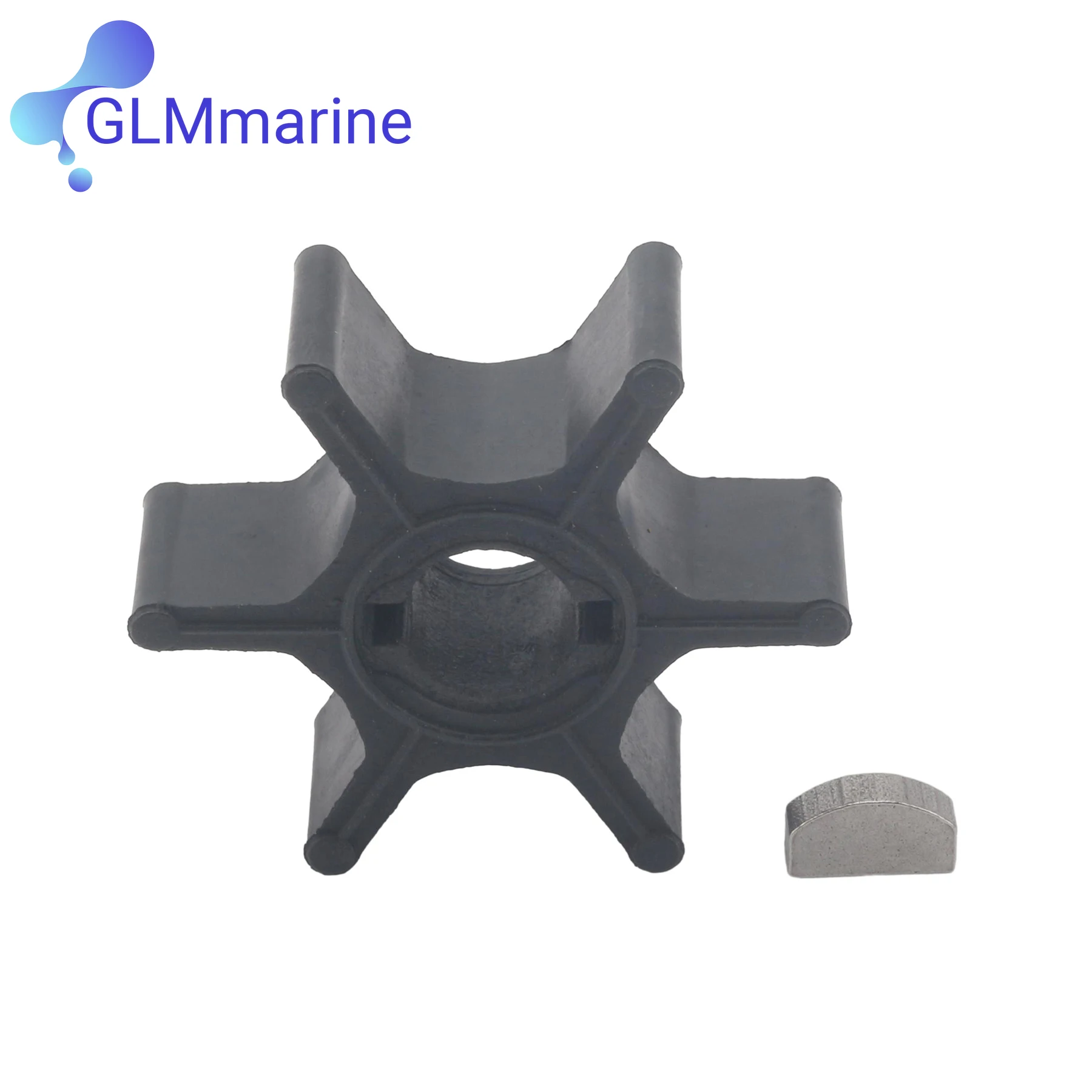 17461-985M0 Water Pump Impeller W/ Key For Suzuki 2 4 Stroke 2 2.2 3.5 4.5 7.5 4 5 6 8 9 HP Outboard 17461-985L0 17461-98503
