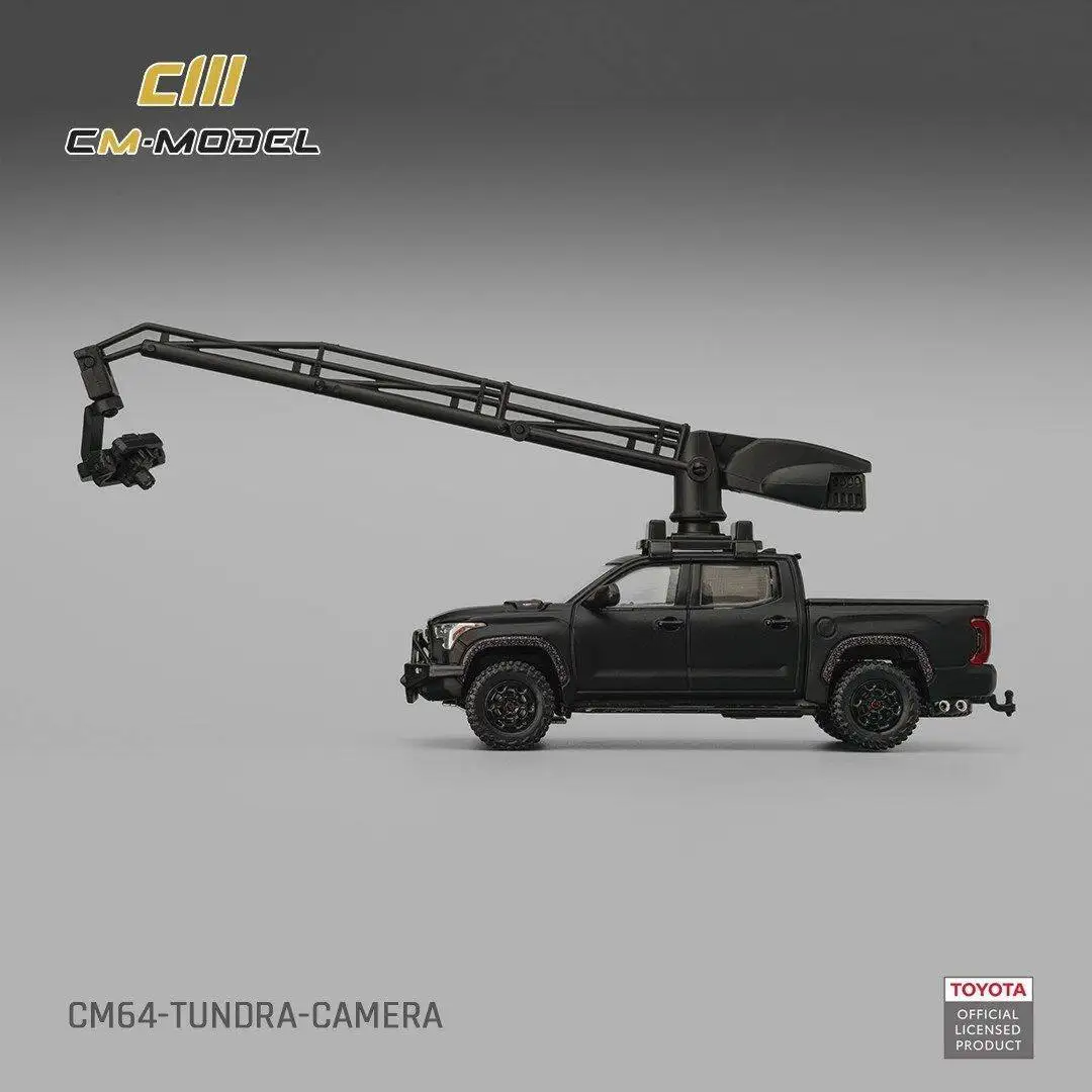 Diecast CM Model 1:64 Scale Photography Vehicle Rotatable Arm Alloy Car Model