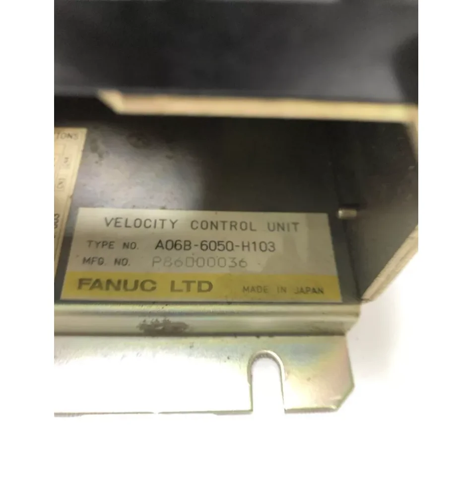 تم اختبار وحدة التحكم في نظام Fanuc CNC A06B-6050-H103 بشكل جيد A06B6050H103