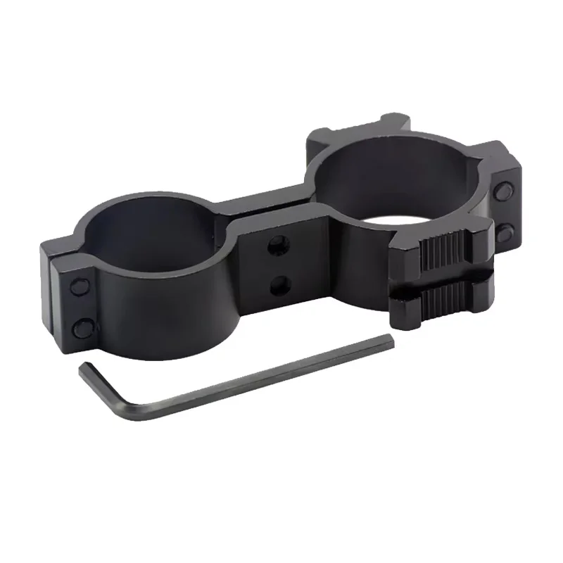 Laser Barrel Mount Bracket Holder Tube 1"& 30mm Heavy Duty With Double 20mm Rail For Flashlight Torch Scope,Toy Gun Accessories - view 3