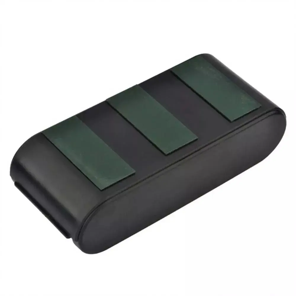 صندوق تخزين وحدة التحكم في السيارة المفتوحة المحمولة، منظم السيارة البلاستيكي ذو السعة الكبيرة، صندوق نظارات أسود ذاتي اللصق