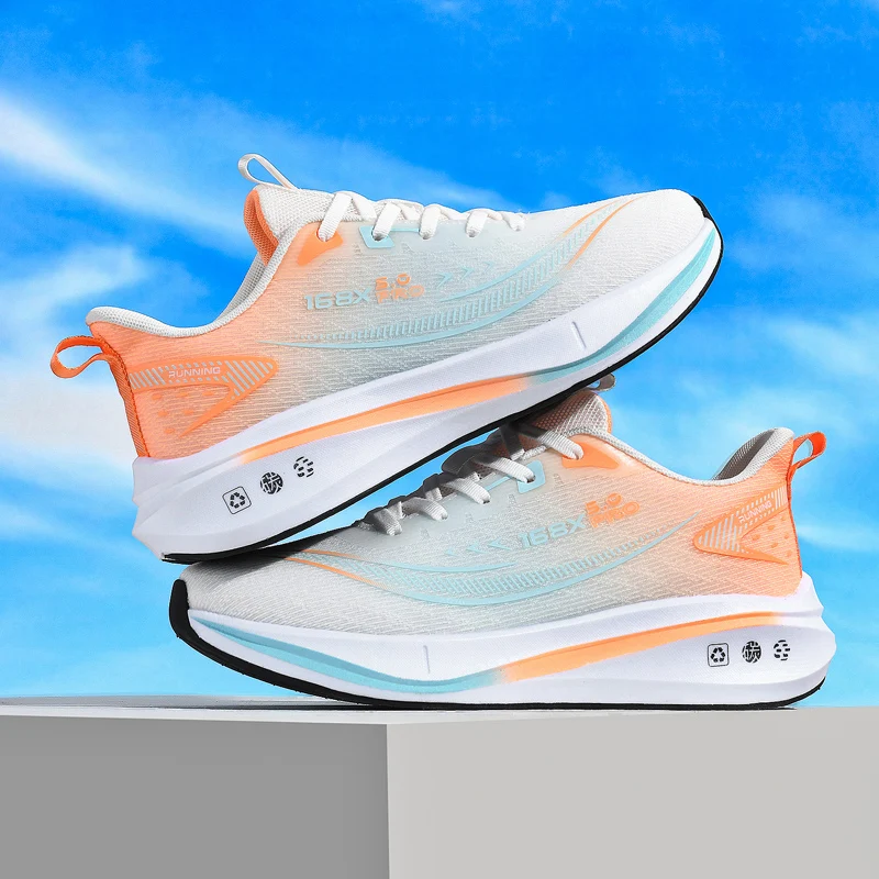 2026Men's Cushioning Running Shoes Lightweight Athletic Casual Sneakers Male Non-Slip Sports Shoes Outdoor Travel Walking Shoes