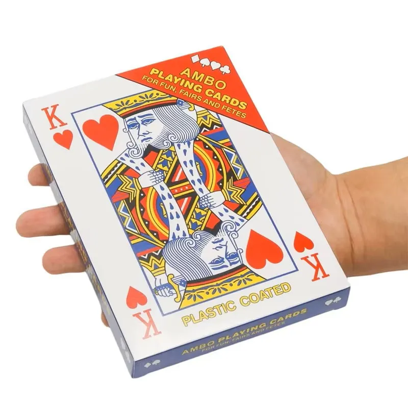 Oversized Playing Cards Jumbo 2x Larger Party Carnival Games For Adluts Juego De Mesa Familiar Divertido Funny Novelty Gifts