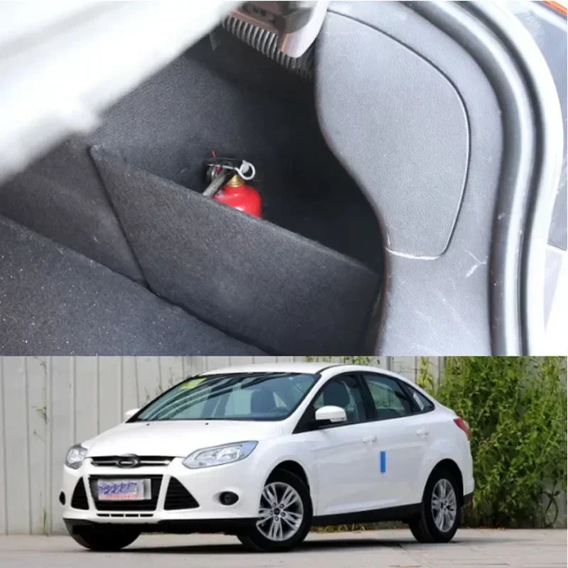 Car Trunk Deflector Partitions Side Storage Box for Ford Focus 3 MK3 2015 2016 2017 car accessories interior