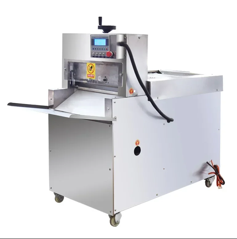 

exquisite craftsmanship Automatic Frozen Meat Slicing Machine / Meat Slicer /sausage bacon beef Mutton Slicing Cutting Machine