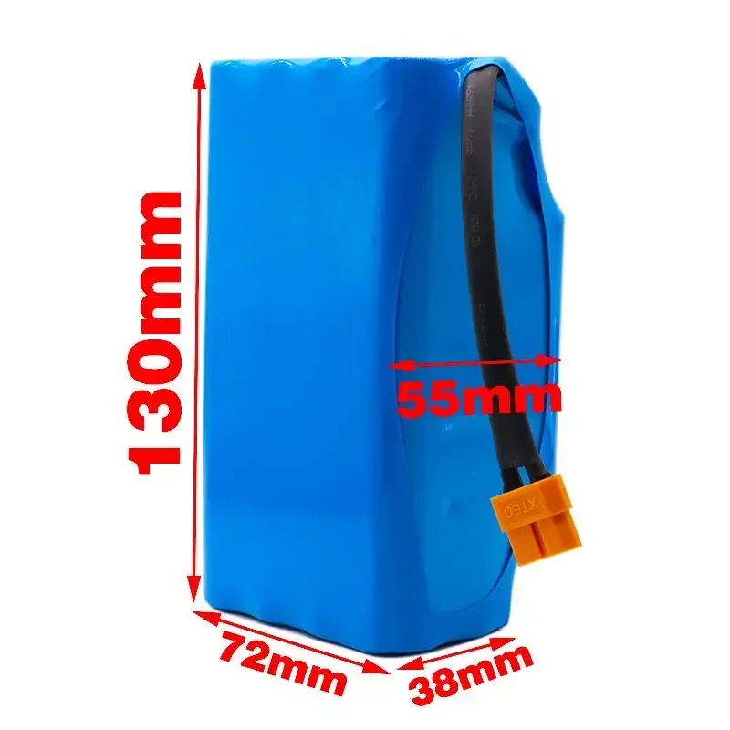 100% New 10S2P 36v Lithium Ion Battery 4400 MAh 4.4 AH  Pack for Electric Self-suction Hoverboard Unicycle