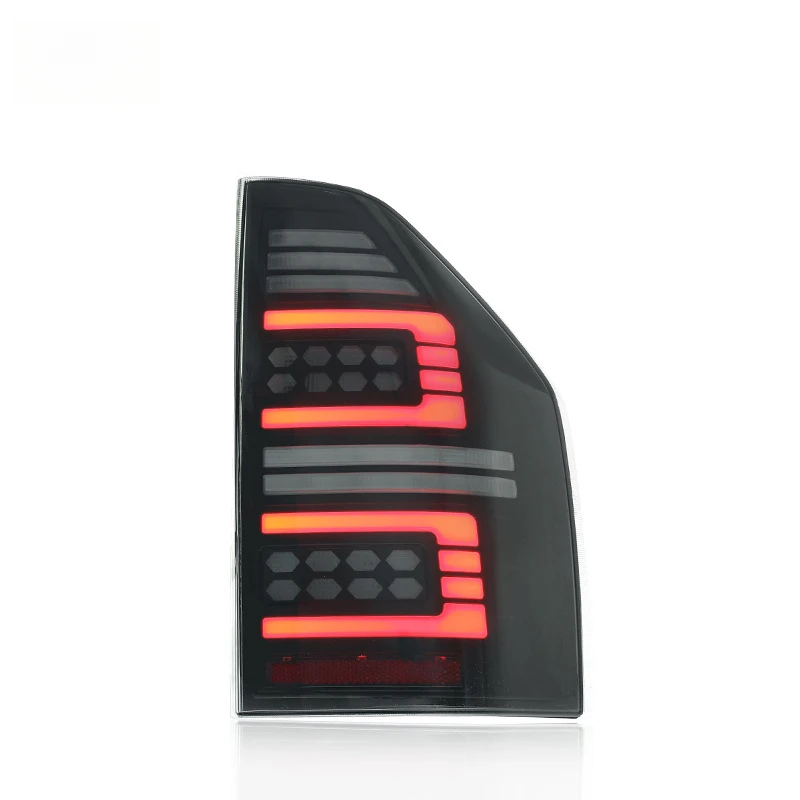 Suitable for 2009-2022 Mitsubishi Pajero V73 Tail Modification Scanning LED Driving Light Flowing Turn Signal Assembly