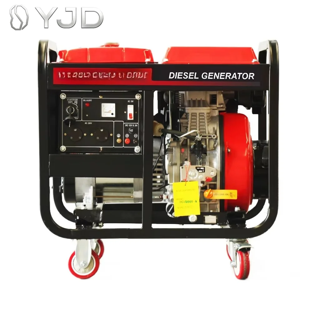 Type  Strong  Top 10  High  Quality  Slow  Speed   diesel  Engine  Power  Maker  Generator  8.5kw9.0kw 220v Single  Phase