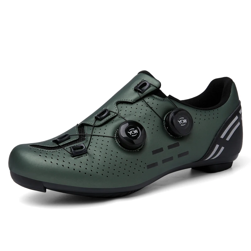 AliExpress Ekorid Unisex SPD Road Racing Pedal Wear-Resistant Cycling Shoes,Mountain Off-Road Non-Slip MTB Sports Shoes, With Spikes, High Quality
