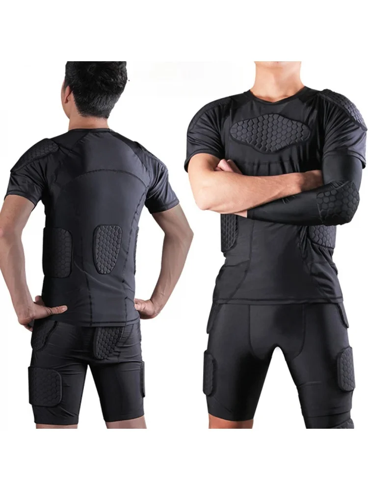 Full body Motorcycle armor jacket protective Moto underwear anti-collision motorbike racer clothes honeycomb pad motocross tops