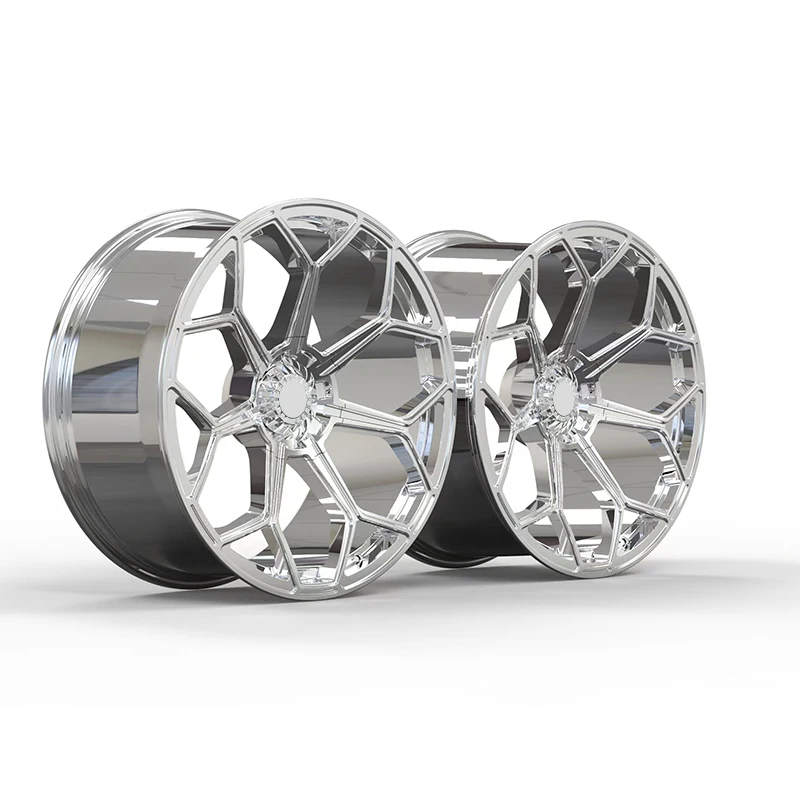 BORUI Customized 18-26 Inch Aluminum Alloy Wheels With Multi Spoke Forged Wheels, Size 5x112 5x114.3 5x120 5x130 Large Concave
