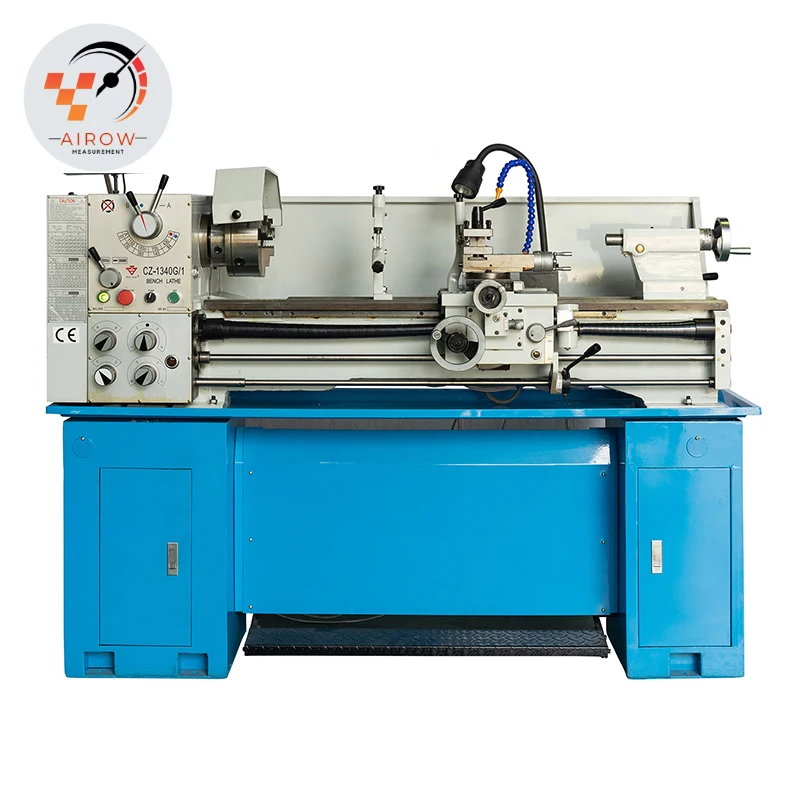 Airow C6233/C0632C Torno mecánico automático de bancada con bancada escotada, Mini torno para metal en venta, Mini Torno Mesin Bubut