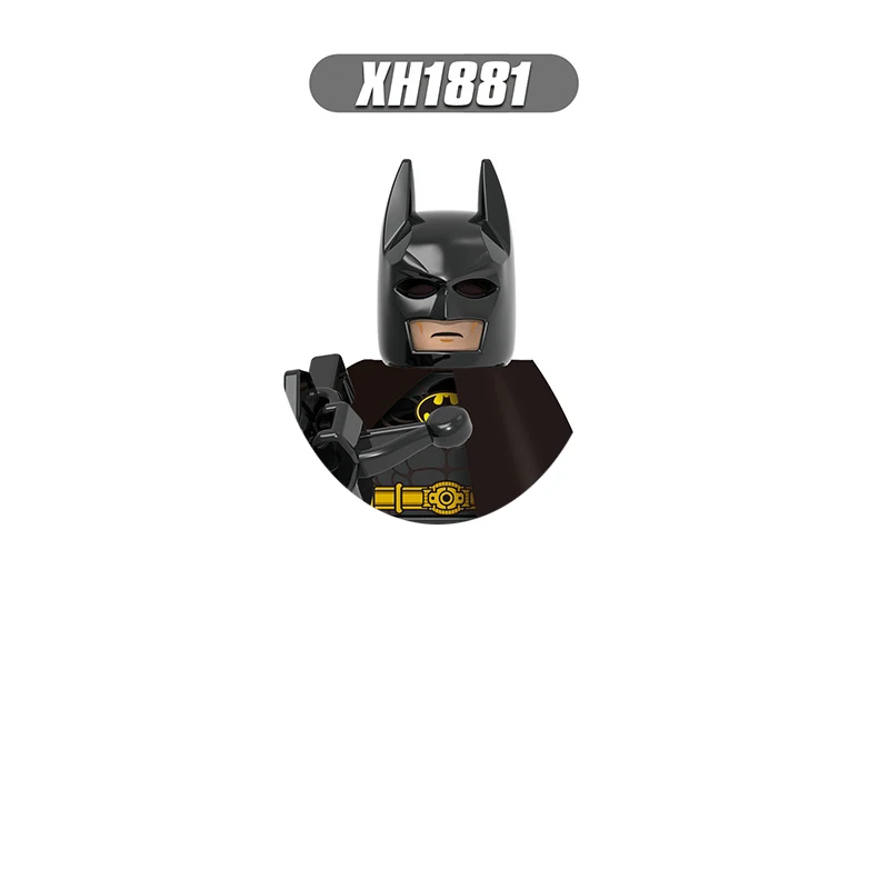 HEROCROSS X0334 Hero Building Blocks Action Anime Figure Batman Penguin Dolls immagine bambini Puzzle Assembly Toy Bricks Kid Toys