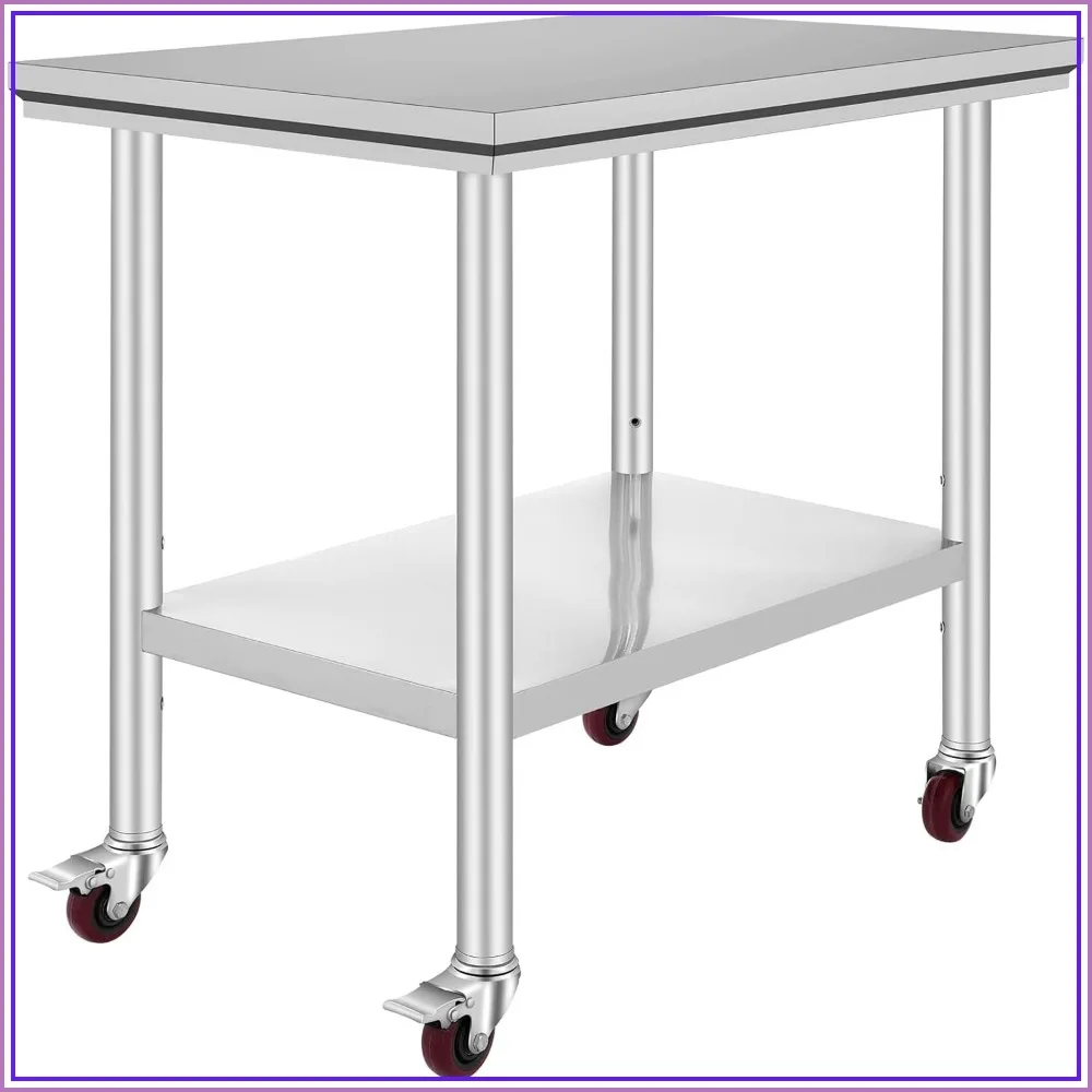 Mesa de Trabalho em Aço Inoxid - Commercial Kitchen Images avaliação e preço