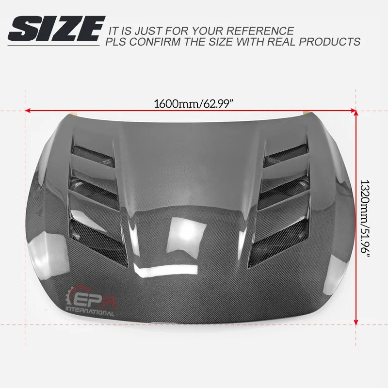 

Деталь для тюнинга Infiniti Q60 CV37: капот двигателя в стиле Amuse из карбона