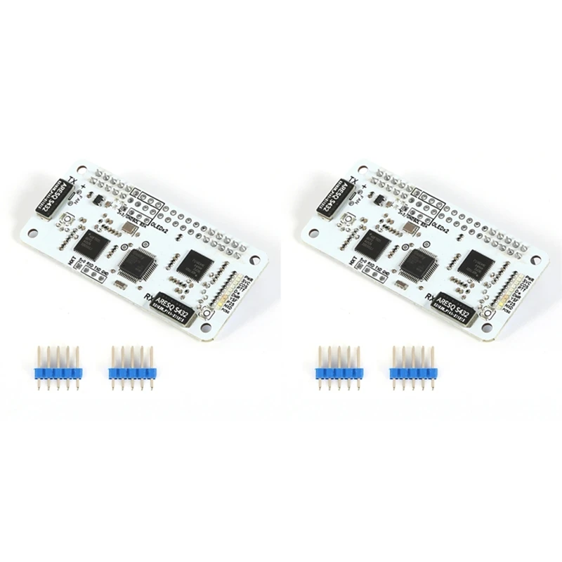 Super Sale 2 Set Duplex MMDVM Hotspot Board UHF VHF Built-in Antenna Support P25 DMR YSF Digital Voice for Raspberry Pi Zero W