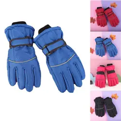 Practical Waterproof Kids Ski Gloves Finger Warm Thicken Children Gloves Warm Non-slip Winter Mittens