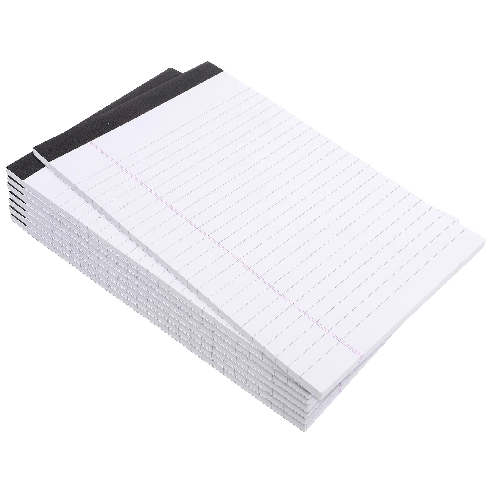 

8pcs A5 Notepads White Legal Pads Mini Soft Covers Writing Office Supplies Tearable School Memo Pad Student Teacher Use
