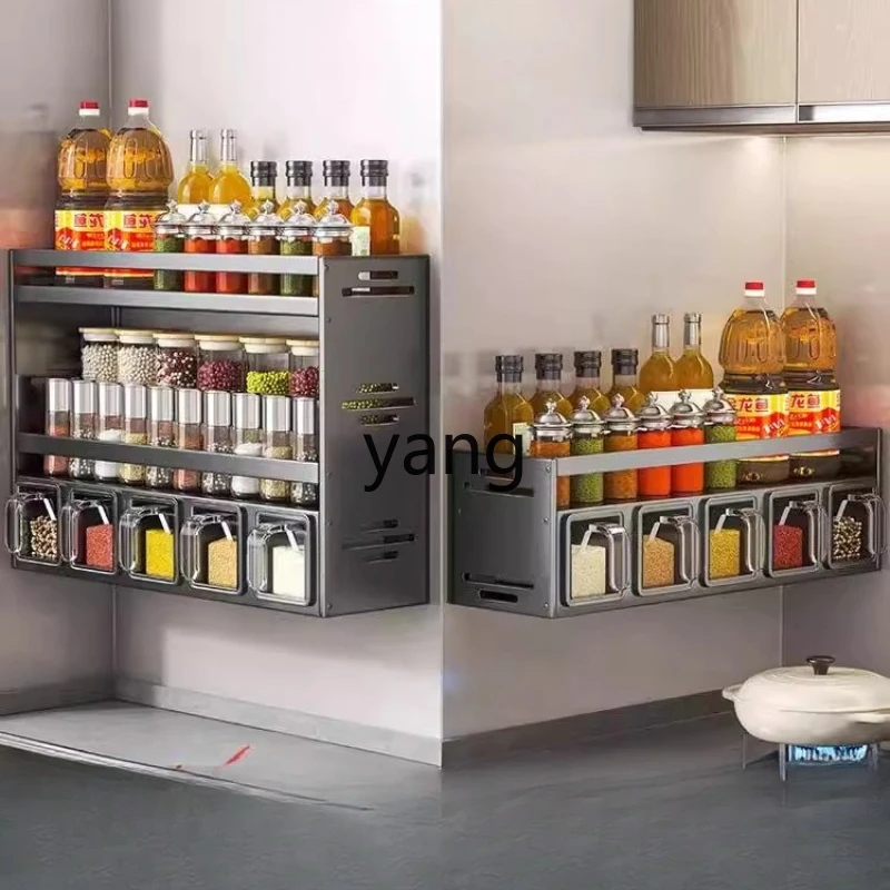 

LZR material jar non-punching multi-functional household storage box