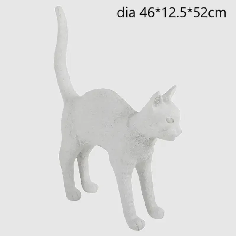Jobby Tafellamp Designer Nordic zwarte kattenlamp Slaapkamer Nachtkastje Salon Eetkamer Winkel Decor Resign Animal hotel nachtkastje licht