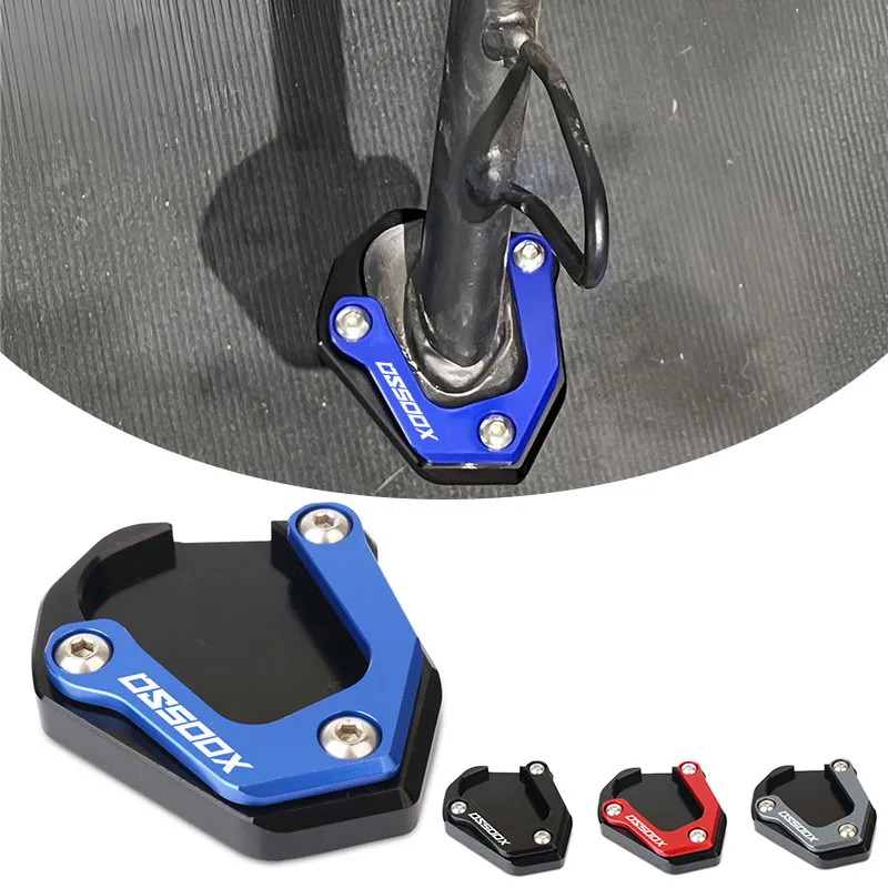 

Fit For VOGE DS500X DS 500X Motorcycle CNC Kickstand Foot Side Stand Extension Pad Plate Bracket