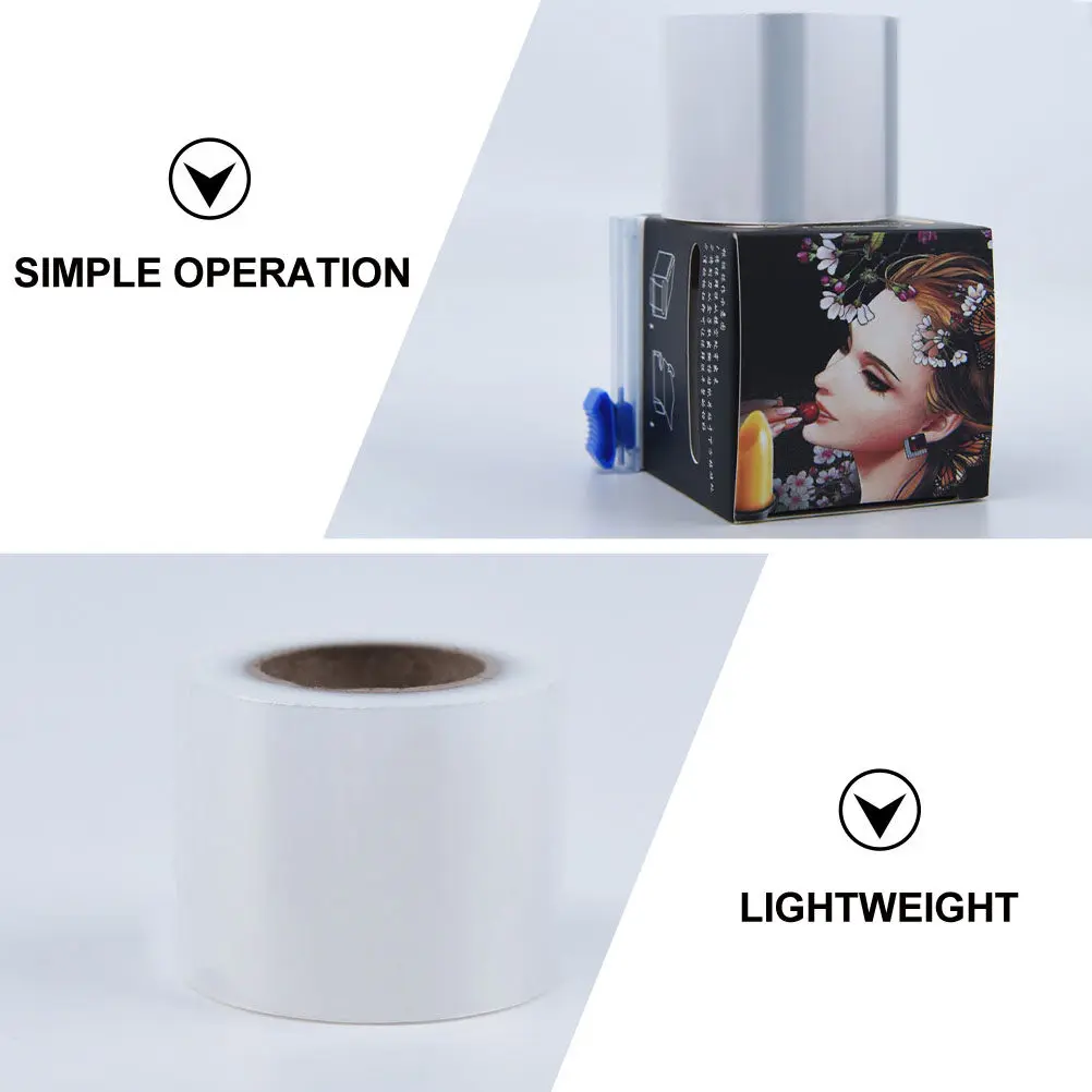 

3 Rolls Disposable Lip Care Film Smooth Tough Semi- Protection Wrap for Eyebrows and Lips Film