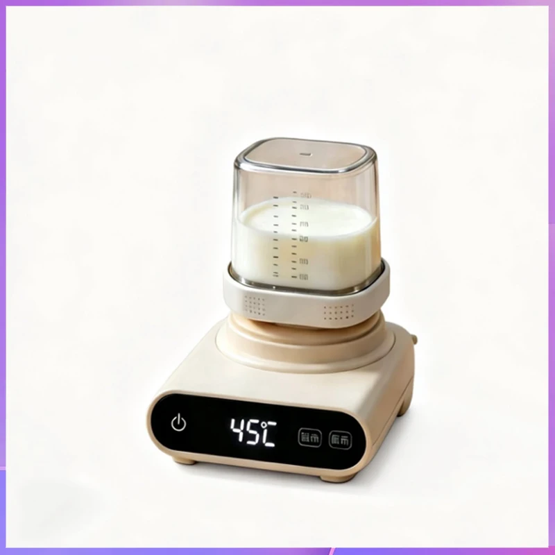 Pure titanium wireless portable intelligent breast warmer for babies to warm up milk when going out