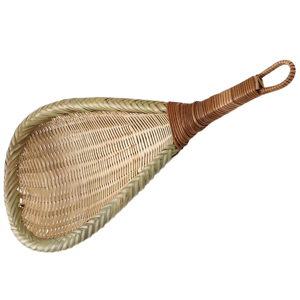 

Bamboo Colander Spoon Heat Resistant Slotted Kitchen Tool for Cooking Ramen Noodles Vegetables Meats French Fries Easy