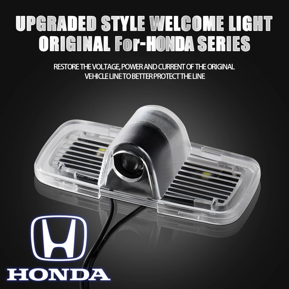 

2 шт./компл. дверь автомобиля приветственный свет светодиодный HD проектор лампа для Honda Accord Odyssey Elysion CR-Z Spirior Accord освещение Civic Hybrid