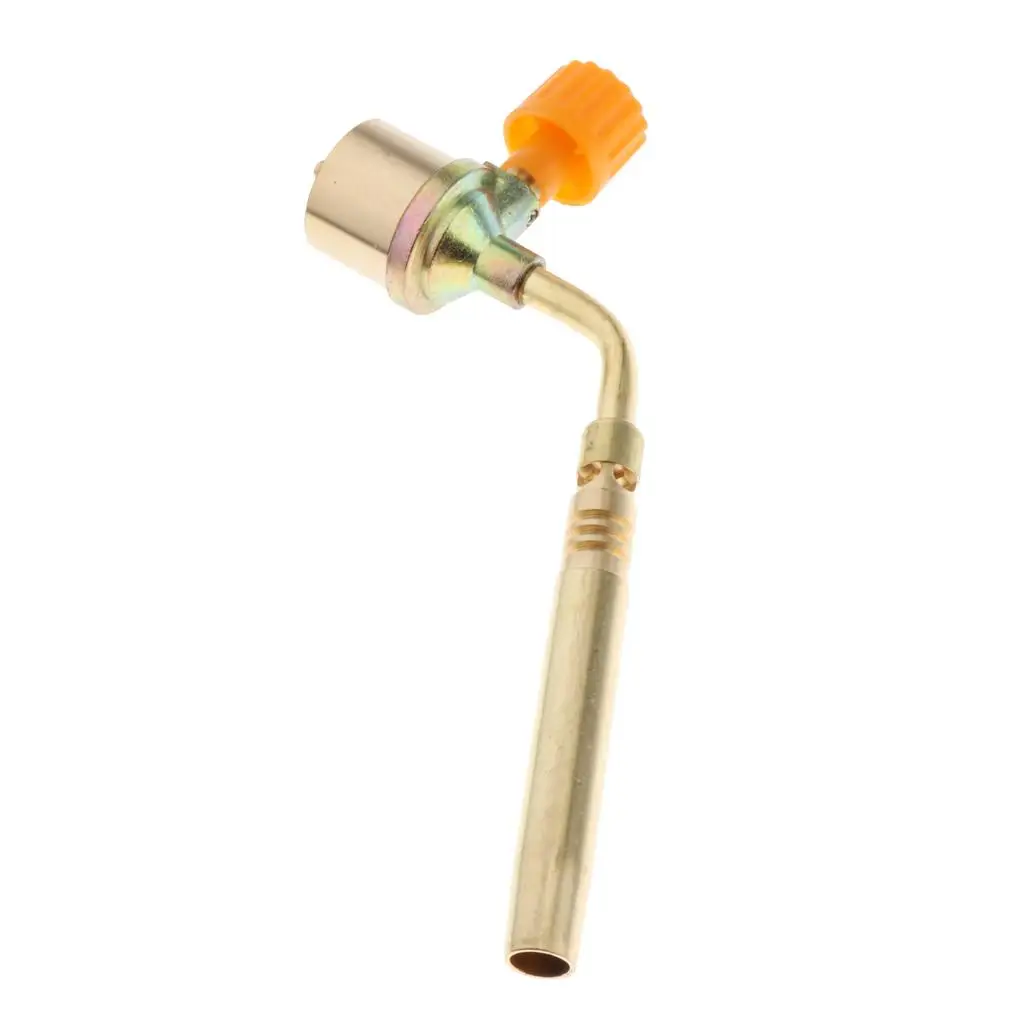 Gas Turbo Torch 20cm Copper Build Easy Install Self Turbo Torch for HVAC Plumbing Welding Work
