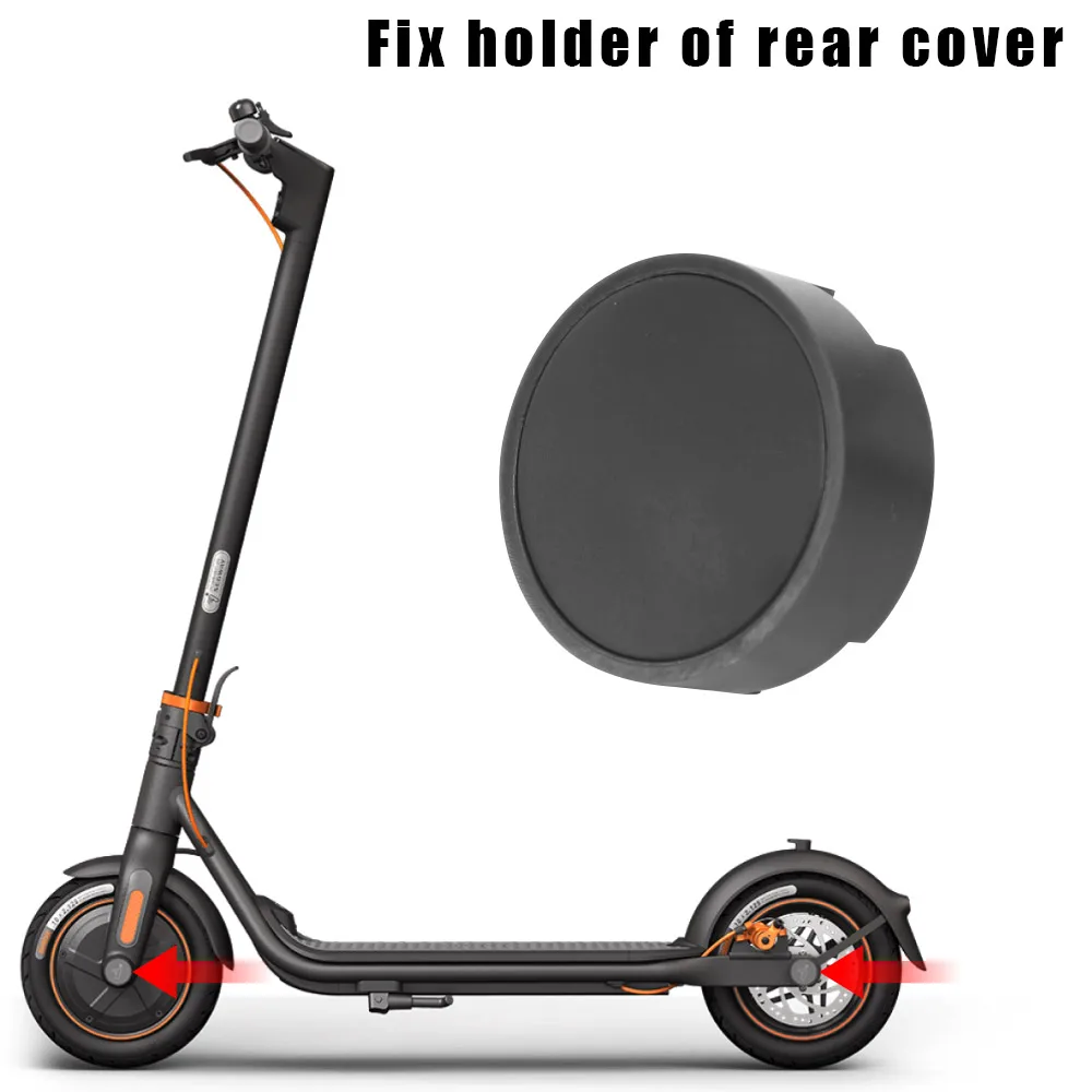 Scooter Fix Holder of Rear Decoration Cover Rear Wheel Hub Plastic Case Parts For Ninebot F20 F30 F40 Electric Scooter Parts