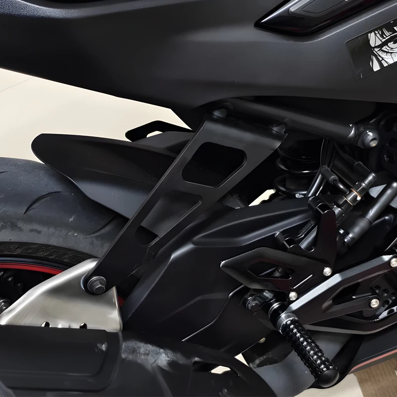 For CFMOTO 450SR Accessories Right Exhaust Hanger Bracket Muffler Pipe Connect Support Holder 450 SR 450 SR450 2023 2024 2022 - view 2