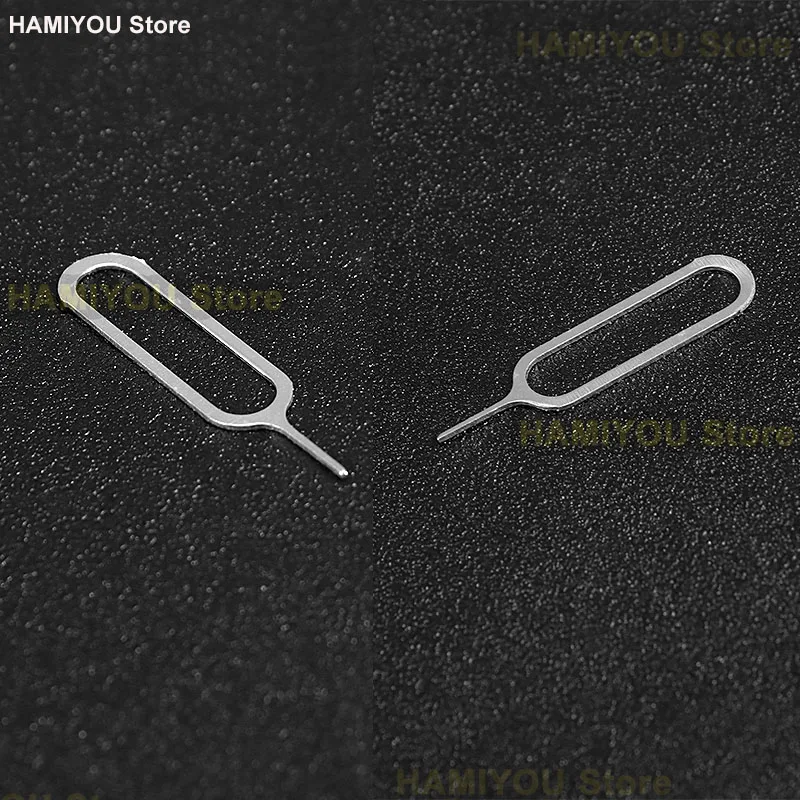 Herramienta de llave de Pin de expulsión de extracción de tarjeta Sim de acero inoxidable para IPhone Samsung XIAOMI HUAWEI OPPO VIVO para abrir Extractor de herramientas de aguja