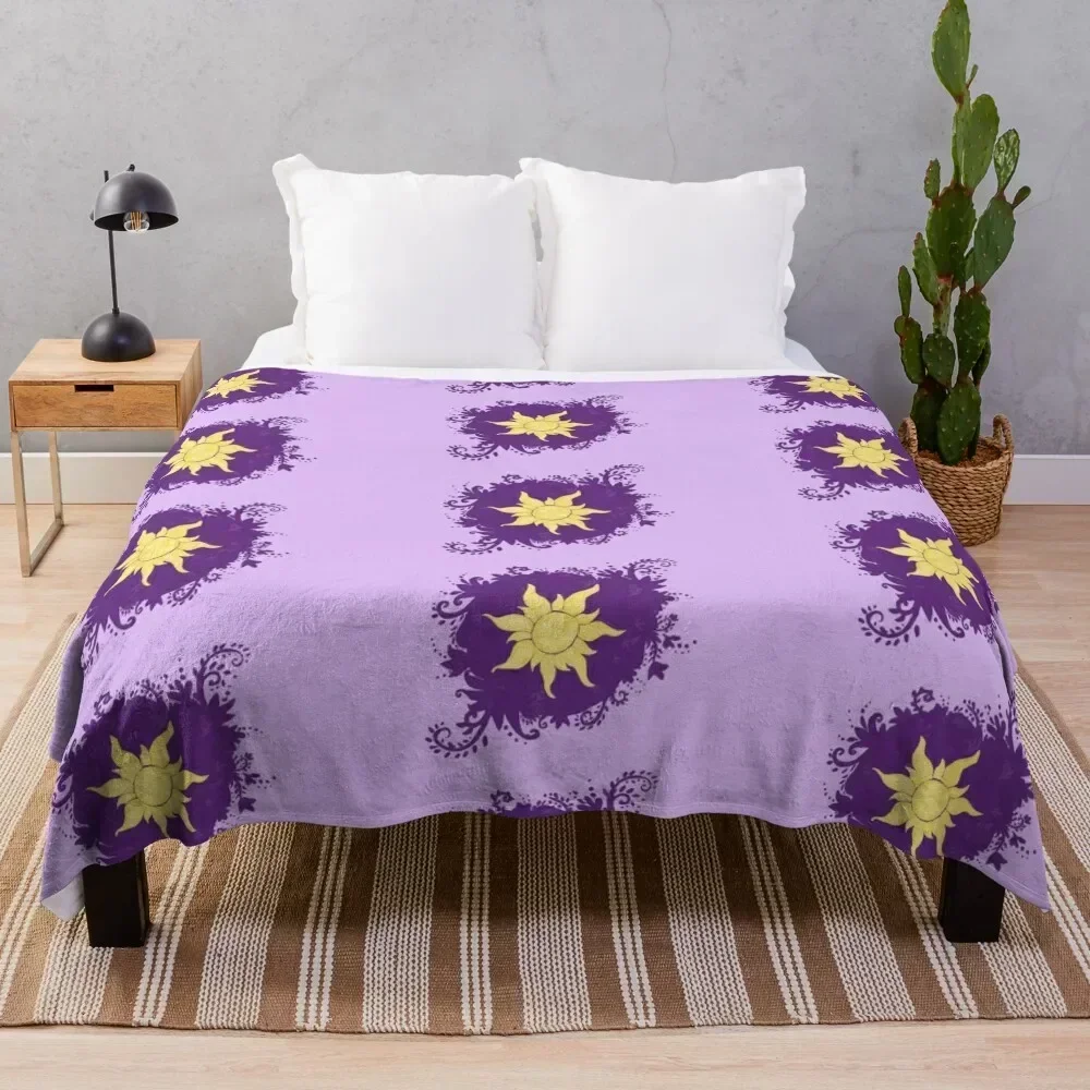 lost princess street art Throw Blanket Stylish Warm Blanket for Living Room Bedroom