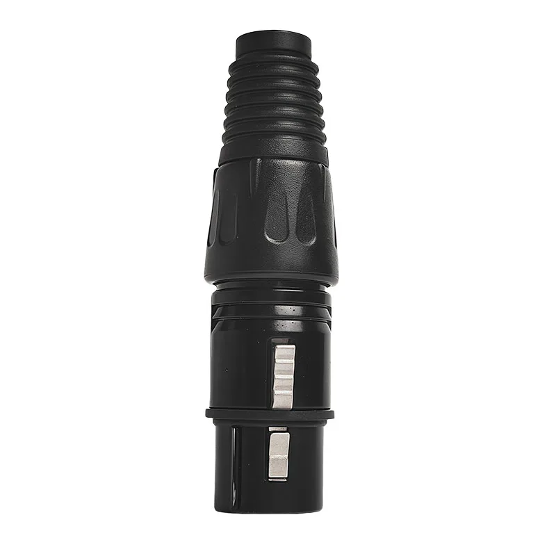 Adaptador XLR macho a hembra de 3 pines, conector de Audio equilibrado para micrófono, mezclador, altavoz, equipo de sonido de estudio, 4/10/20 piezas