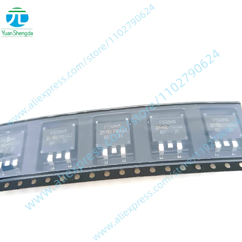 

5 шт. новый оригинальный IRF530NS 17A/100V MOSFET TO-263 F530NS