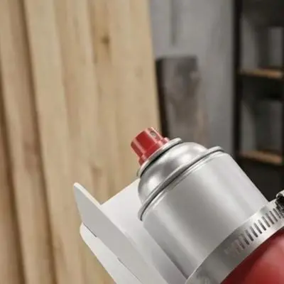 Spray Can Shaker Mixer Reciprocating Saw Attachment Iron Grey 8.5inch For 2-3 Inch Cans Even Mixing Slip Strap Tool
