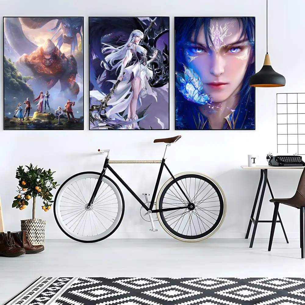 S-Soul Land Poster retro poster art living room decoration