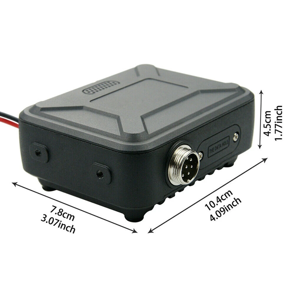 M05K -12 Mini Mobile Radio FM Transceiver 25W 200 Channels VHF UHF Dual Band Car Radio Station