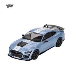 1:64 Ford Mustang Shelby Cobra GT500 alloy simulation model, children's collection of ornaments, for children's holiday gifts.