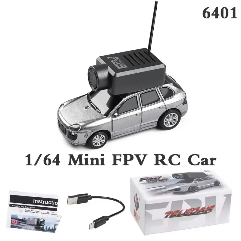 WLtoys 6401 كاميرا RC صغيرة سيارة 1:64 تطبيق جوال HD واي فاي 2.4G التحكم عن بعد الكهربائية سباق الجذع بورش سيارة لعب الاطفال هدية #6